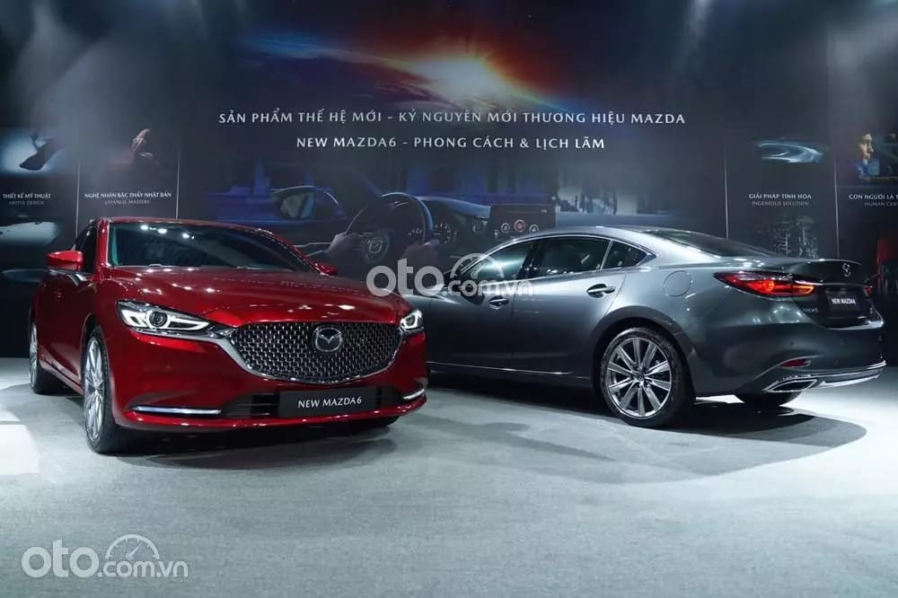Thiết kế ngoại thất Mazda 6 đời mới và thông tin giá xe