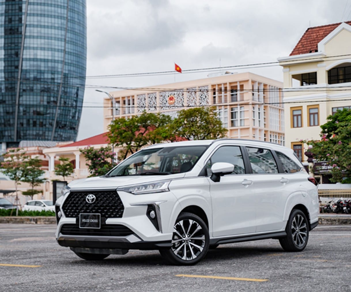 Thiết kế ngoại thất Toyota Veloz Cross