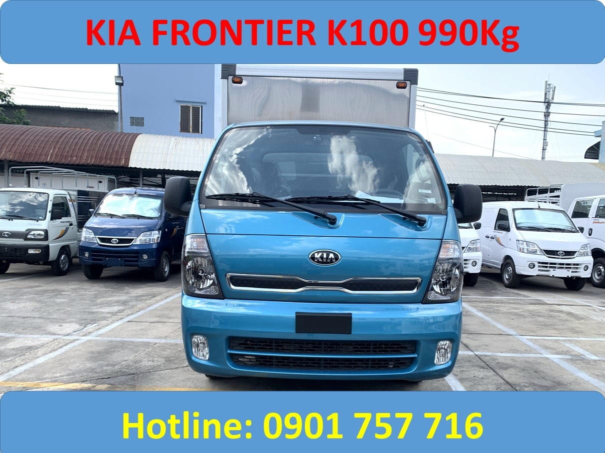 Thiết kế ngoại thất xe tải Kia K100 với cabin hiện đại