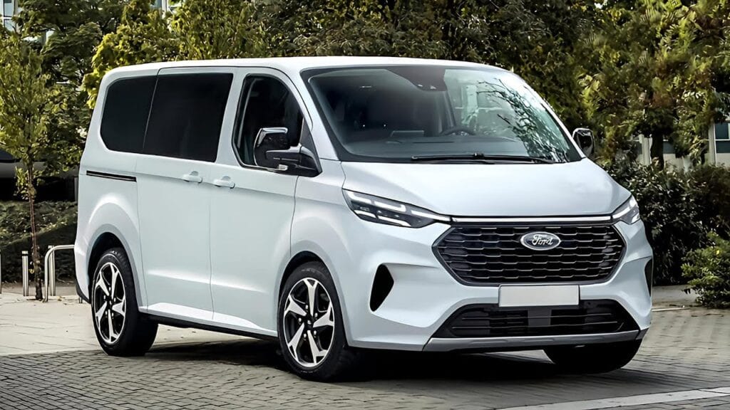 Thiết kế nội thất xe 9 chỗ Ford Tourneo thông minh, nhiều tiện ích