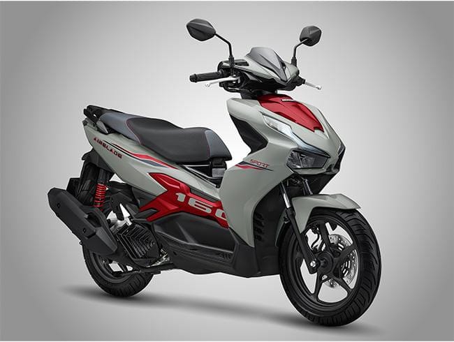 Thiết kế thể thao của Honda Air Blade 2022 với đường nét sắc sảo