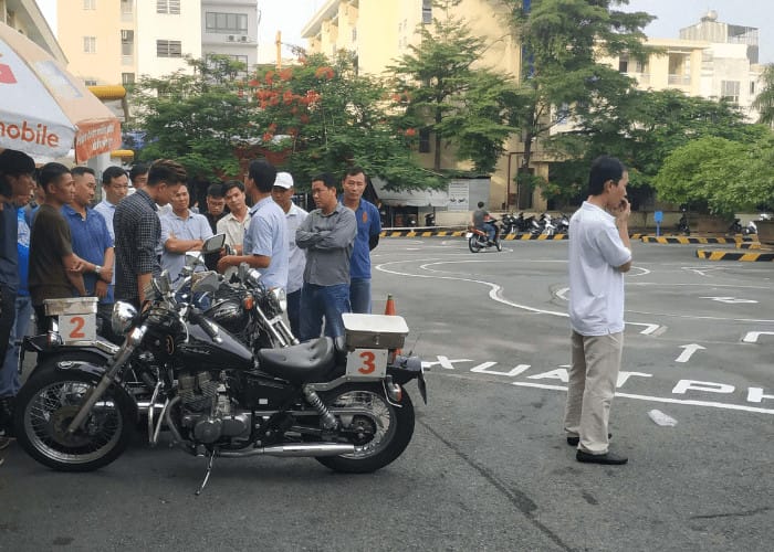 Thủ tục đăng ký thi bằng lái xe A2 đơn giản