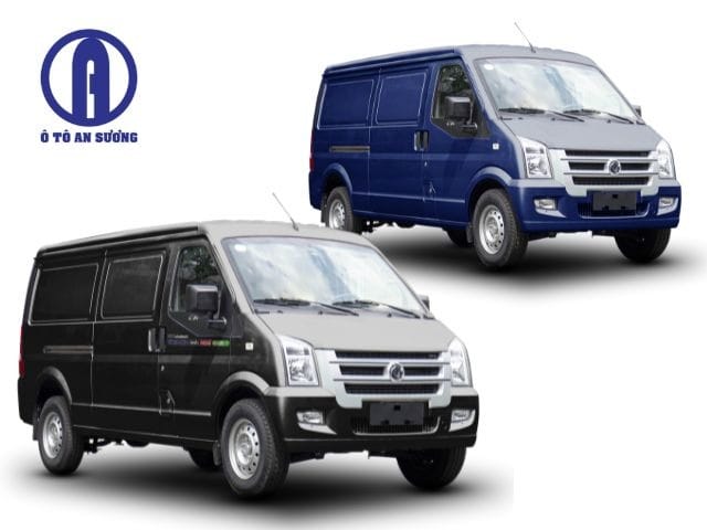 Thùng hàng rộng rãi của xe tải van DFSK C35 2 chỗ