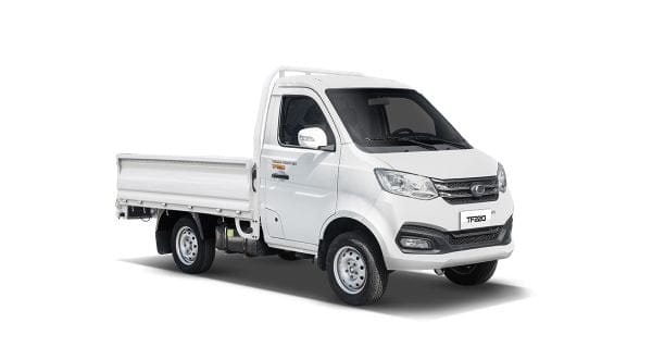 Thùng lửng của xe tải Thaco Frontier TF220 bền bỉ