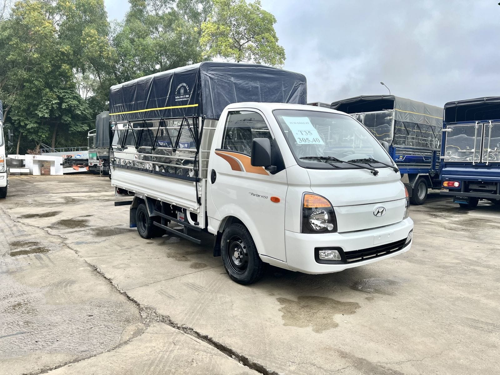 Thùng mui bạt xe tải 1.5 tấn