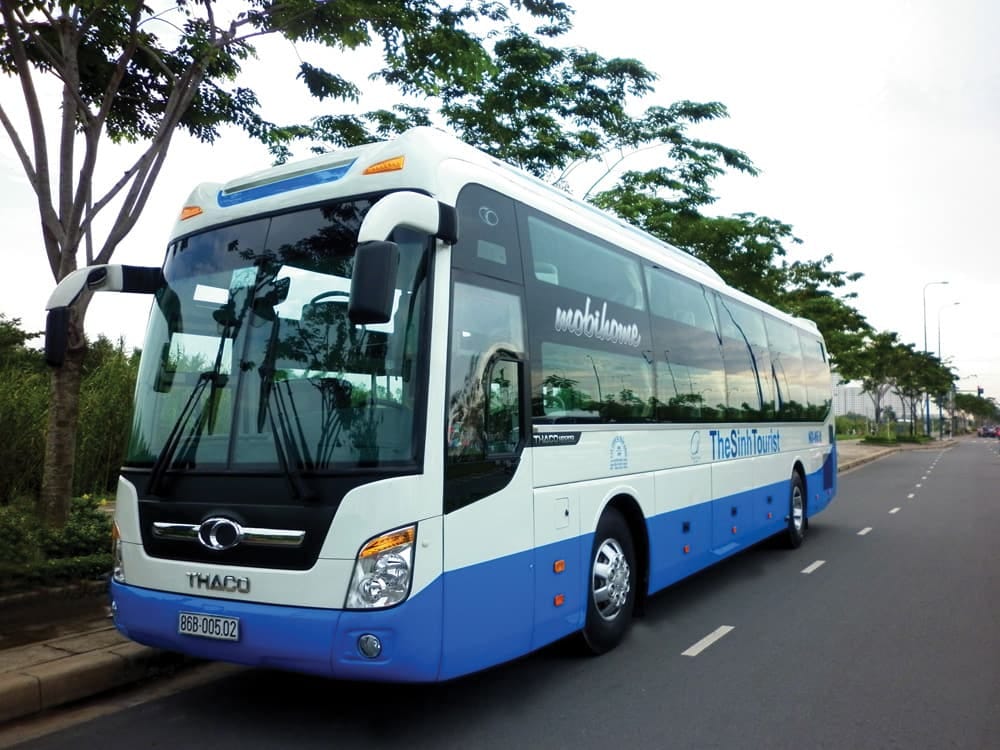 Thương hiệu xe khách TheSinhTourist phục vụ chặng Hà Nội Bình Dương