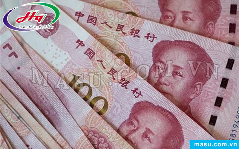 Tiền Trung Quốc quy đổi sang tiền Việt Nam