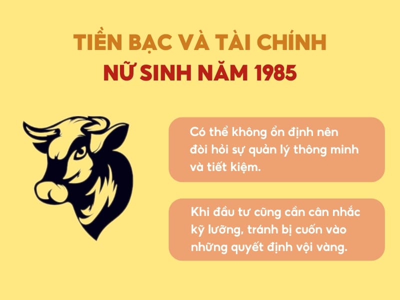 Tình hình tài chính của nữ Ất Sửu 1985 cần cẩn trọng trong năm 2025