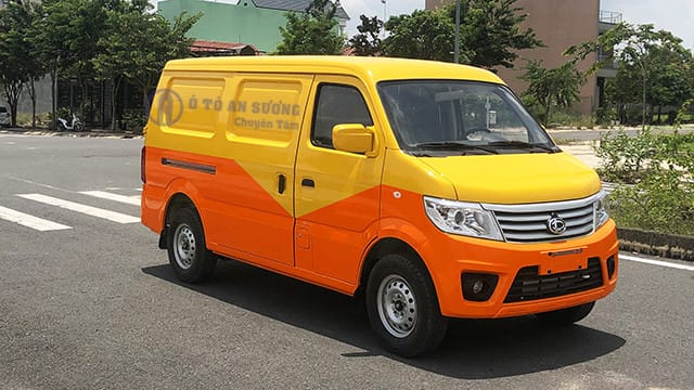Toàn cảnh xe van 1000kg Tera V khi vận hành