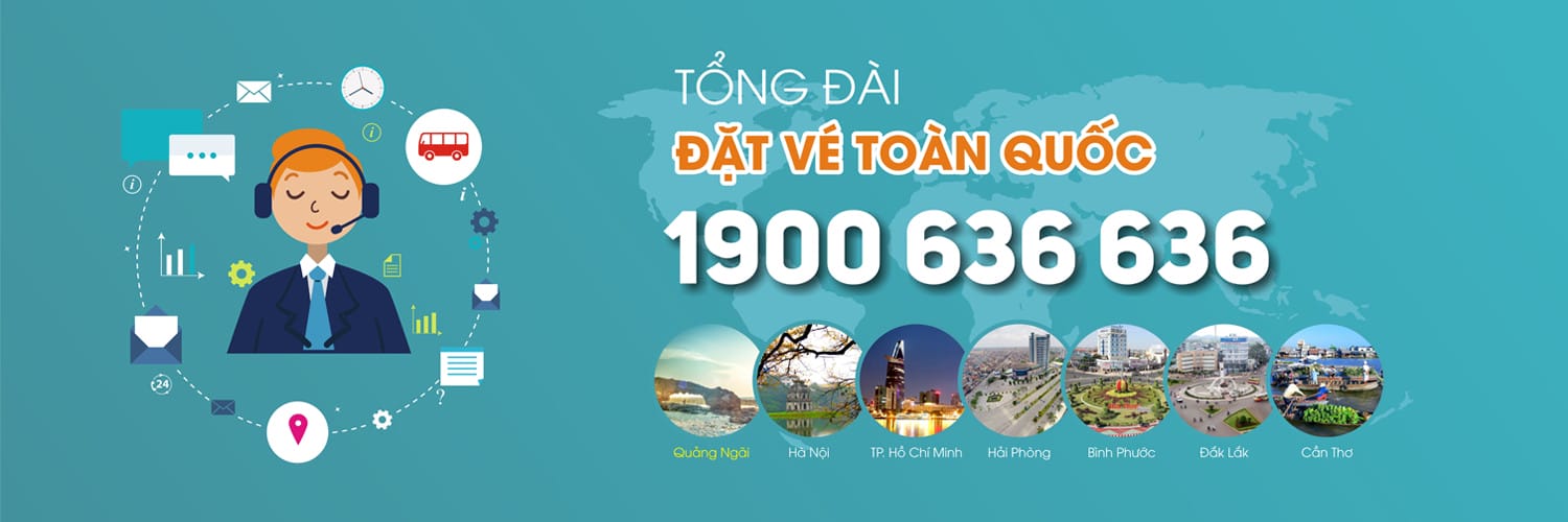 Tổng đài tư vấn và đặt vé của nhà xe Chín Nghĩa