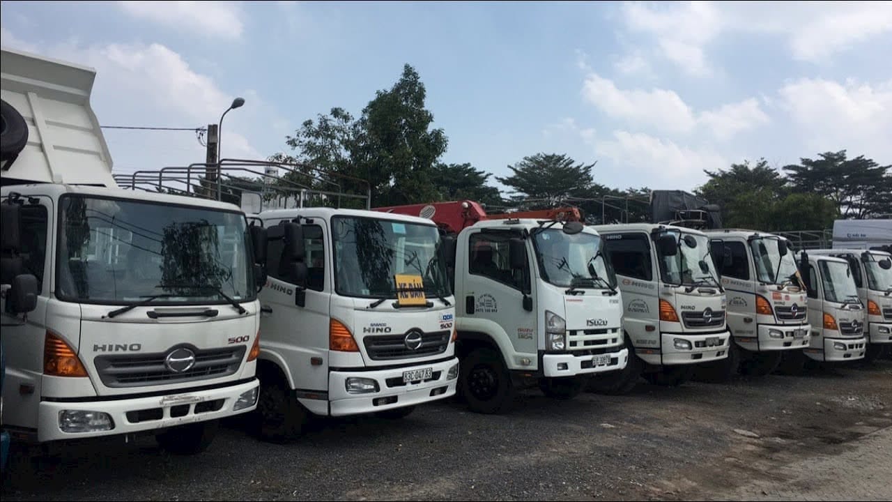 Tổng quan các mẫu xe tải 8 tấn cũ phổ biến trên thị trường