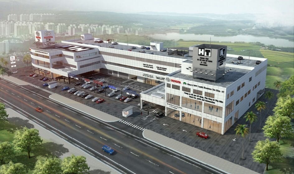 Tổng quan đại lý Toyota Hiroshima Tân Cảng