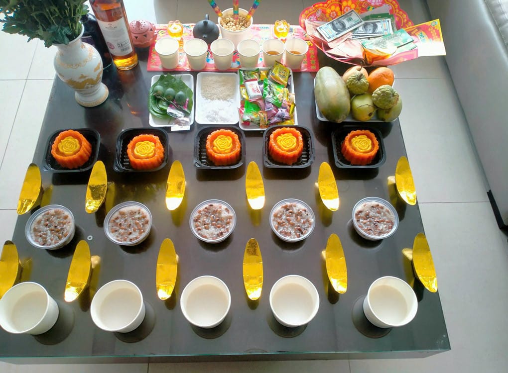 Tổng quan mâm cúng xe mới thịnh soạn với nhiều lễ vật truyền thống