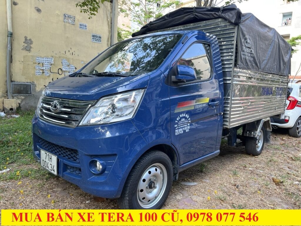 Tổng quan ngoại thất xe tải Teraco 100 cũ 930kg