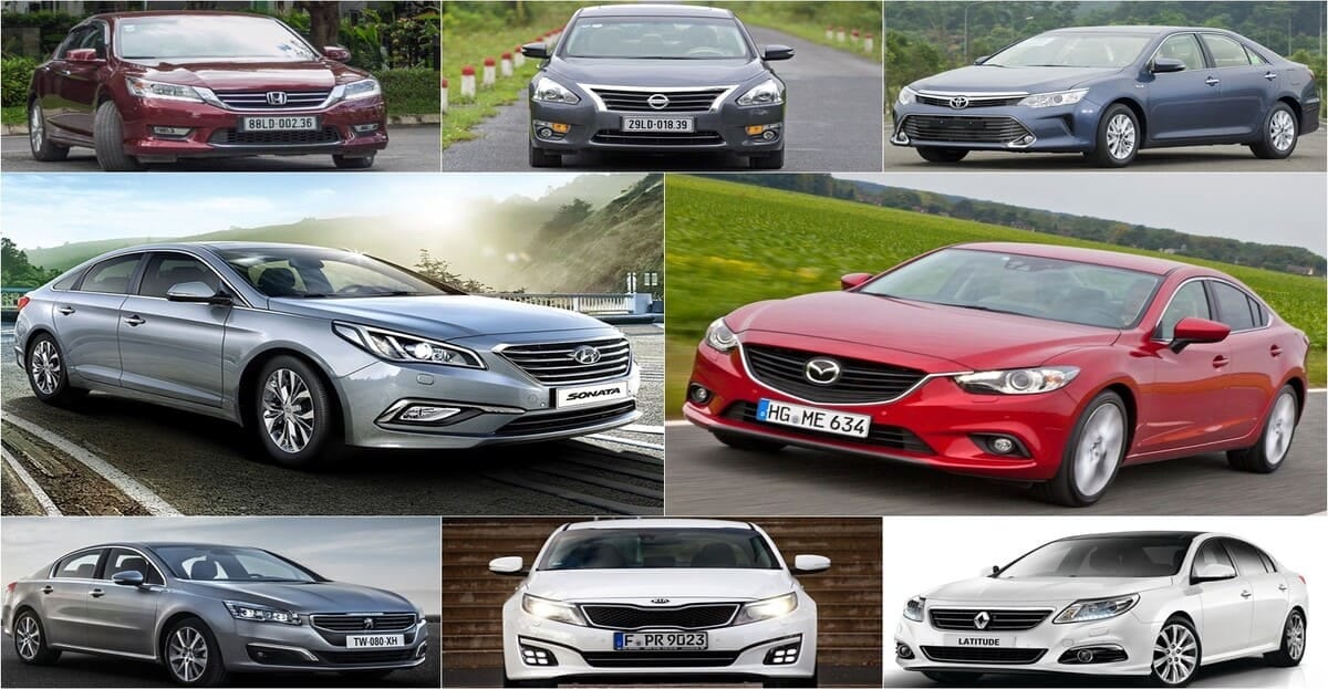 Tổng quan về các dòng xe sedan hạng D