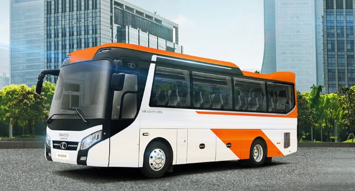 Tổng quan về xe khách Thaco Meadow 85S 35 chỗ