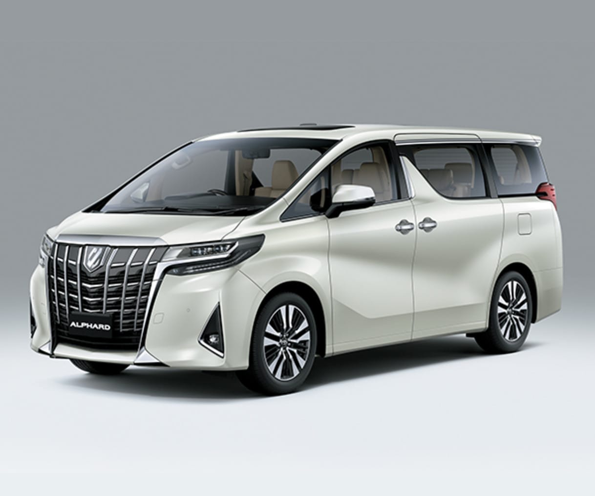 Tổng thể sang trọng của Toyota Alphard Luxury, mẫu MPV cao cấp trong các dòng xe Toyota