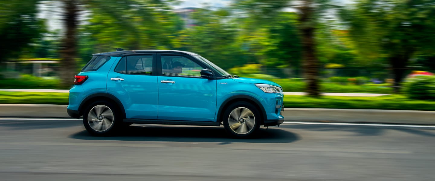 Tổng thể Toyota Raize 2023 là mẫu SUV đô thị cỡ nhỏ