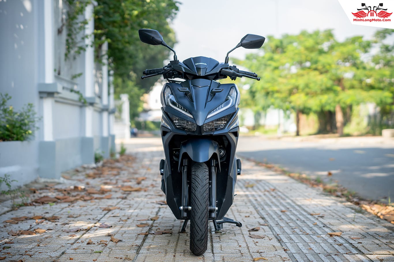 Tổng thể xe tay ga Honda Vario 125 với thiết kế thể thao, được nhiều nam giới ưa chuộng