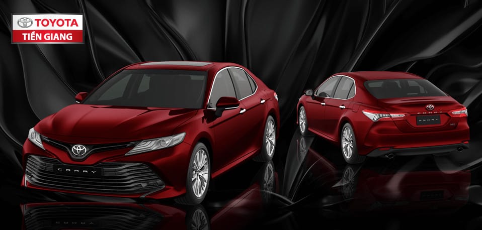 Toyota Camry 2019 với thiết kế hiện đại, thu hút ánh nhìn từ mọi phía, biểu tượng của sự cao cấp.