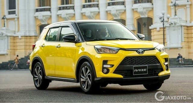 Toyota Raize với ngoại thất trẻ trung và năng động