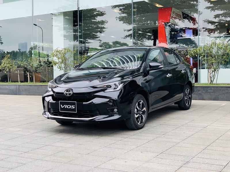 Toyota Vios 2025 màu Đen lịch lãm, lựa chọn phổ biến của khách hàng