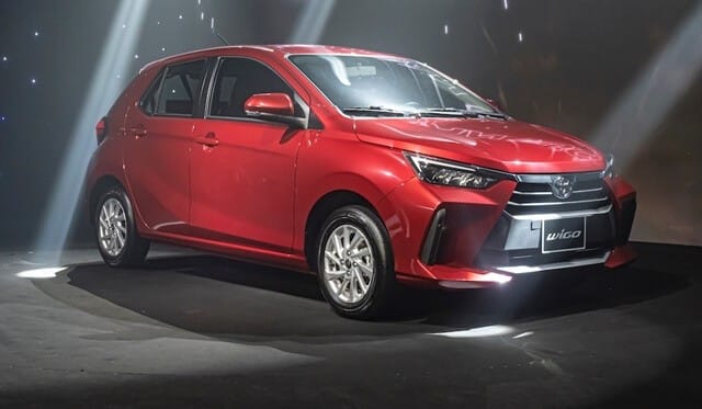 Toyota Wigo thế hệ mới với thiết kế hiện đại và màu sắc trẻ trung