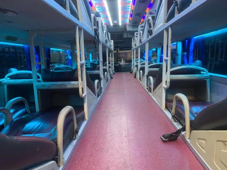 Trải nghiệm tiện nghi xe khách Hiền Phước Hà Nội Nha Trang