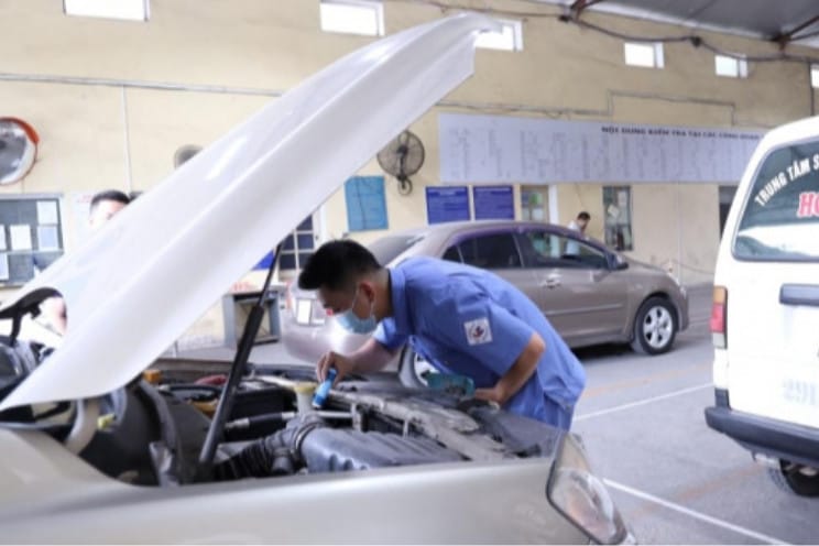 Trình tự thực hiện quy trình đăng kiểm ô tô tại trạm kiểm định