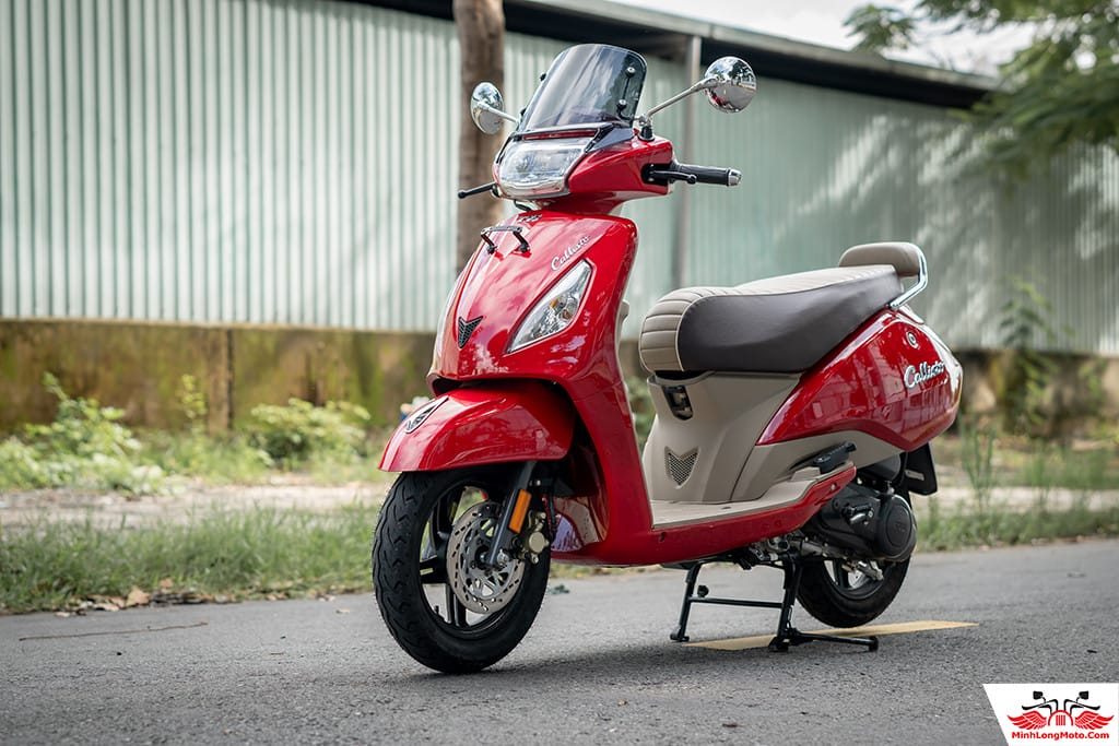 Trọng lượng nhẹ của xe tay ga Callisto 110