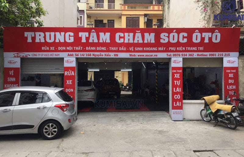 Trung tâm chăm sóc ô tô tại Hà Nội với quy trình rửa xe hiện đại