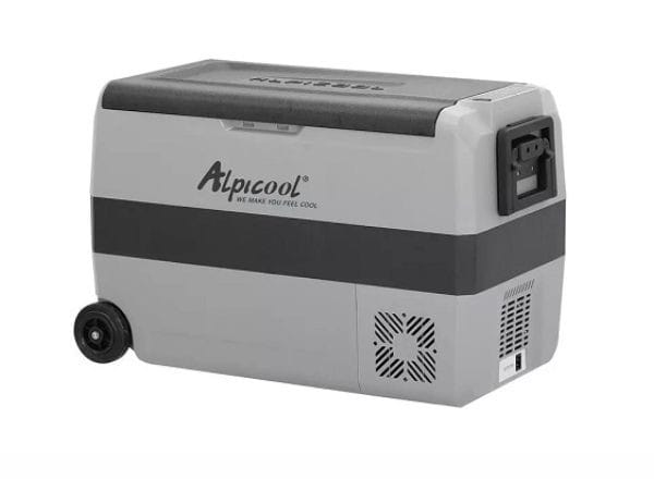 Tủ lạnh ô tô Alpicool T50 màu đen, dung tích lớn, mạnh mẽ