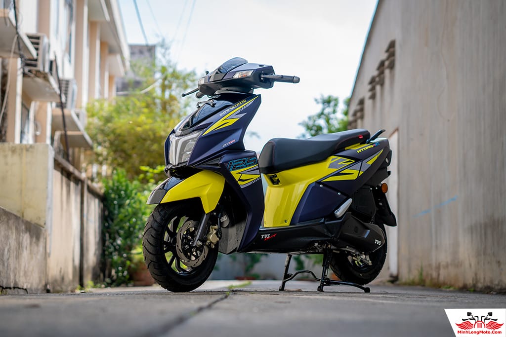 TVS Ntorq 125 với thiết kế thể thao và hiện đại