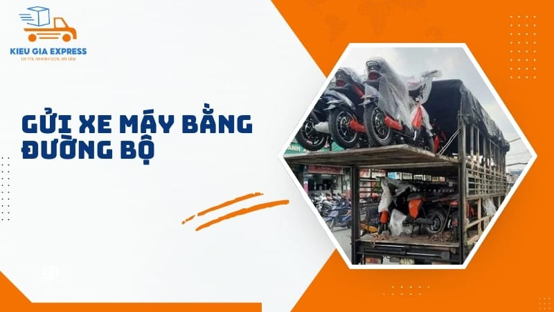 Vận chuyển xe máy Bắc Nam bằng đường bộ