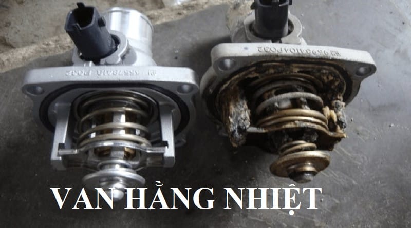 Van hằng nhiệt ô tô chính hãng, linh kiện quan trọng của hệ thống làm mát