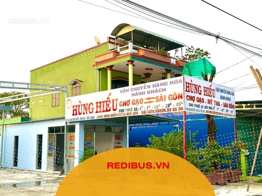 Văn phòng bán vé xe Hùng Hiếu tại TP.HCM