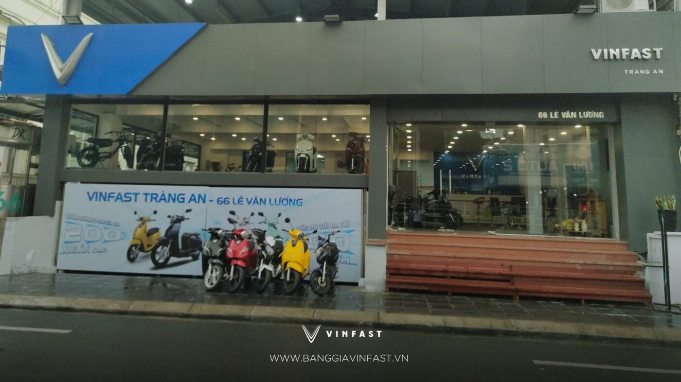 VinFast Tràng An: Một trong những điểm bán xe máy điện hàng đầu tại Hà Nội