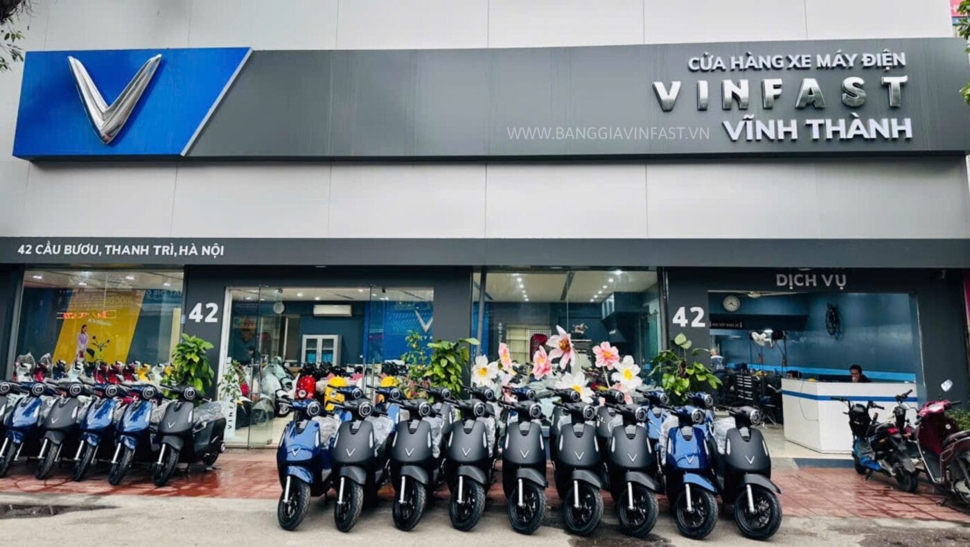 VinFast Vĩnh Thành Cơ sở 1, đại lý xe máy điện tại Thanh Trì