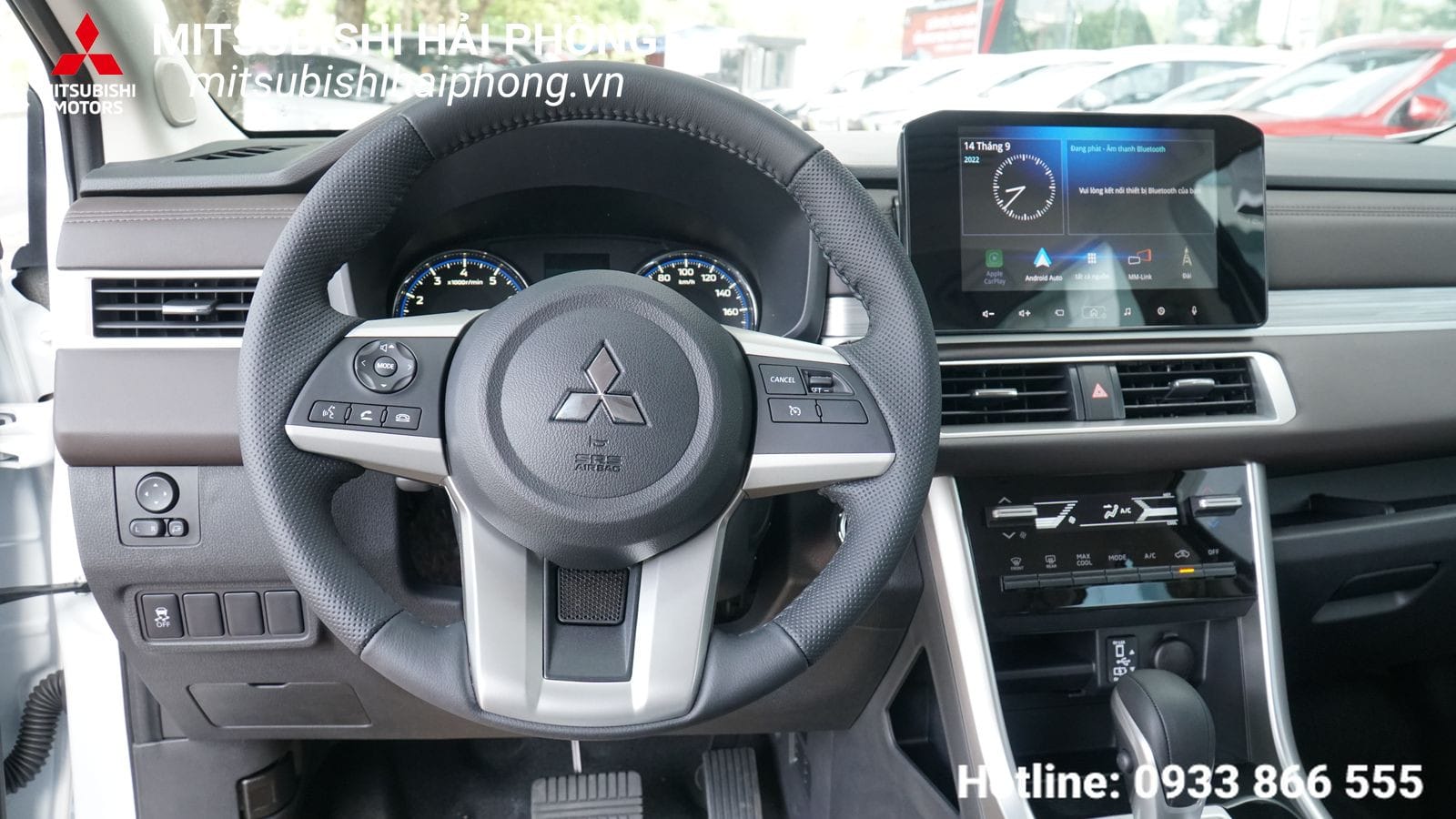 Vô lăng thiết kế mới trên Mitsubishi Xpander 2024