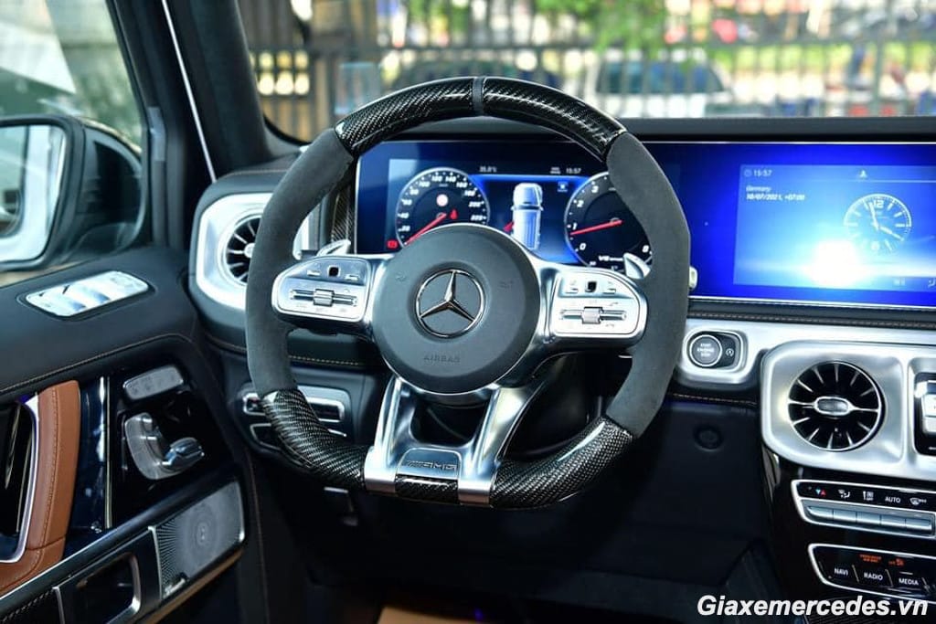 Vô lăng trên G 63 AMG