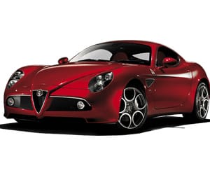 Xe Alfa Romeo với thiết kế đầy cá tính