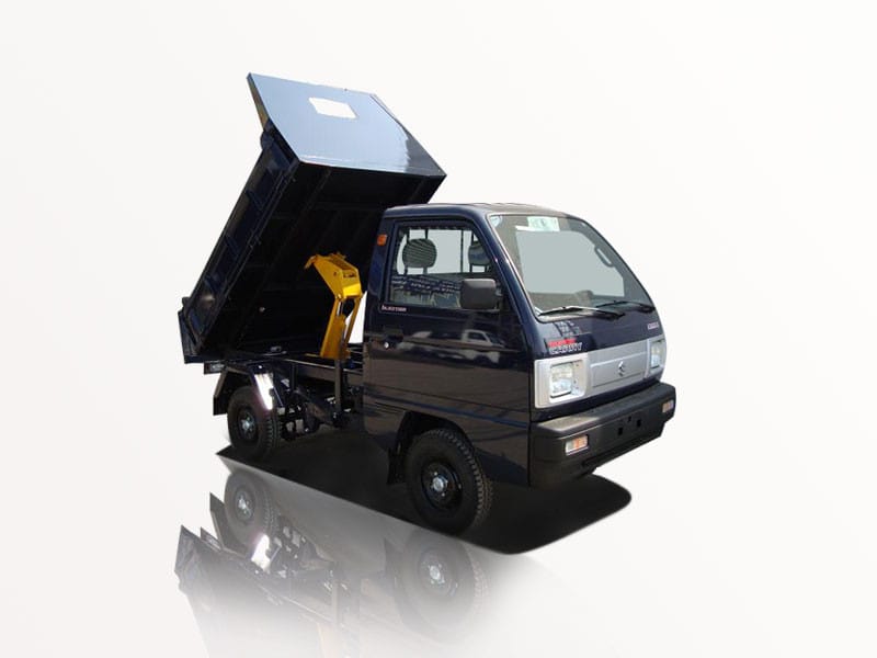 Xe ben Suzuki Carry Truck 470kg, một biến thể bán tải phục vụ công trình nhỏ