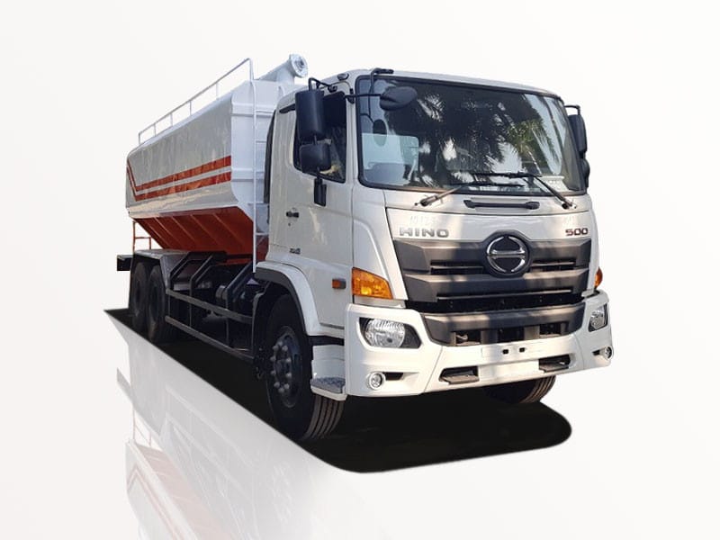 Xe bồn chở cám Hino FL8JT7A 26 khối, thông tin giá xe bồn Hino