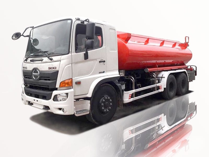 Xe bồn Hino FM 16 khối chở dầu diesel, chi phí xe bồn Hino