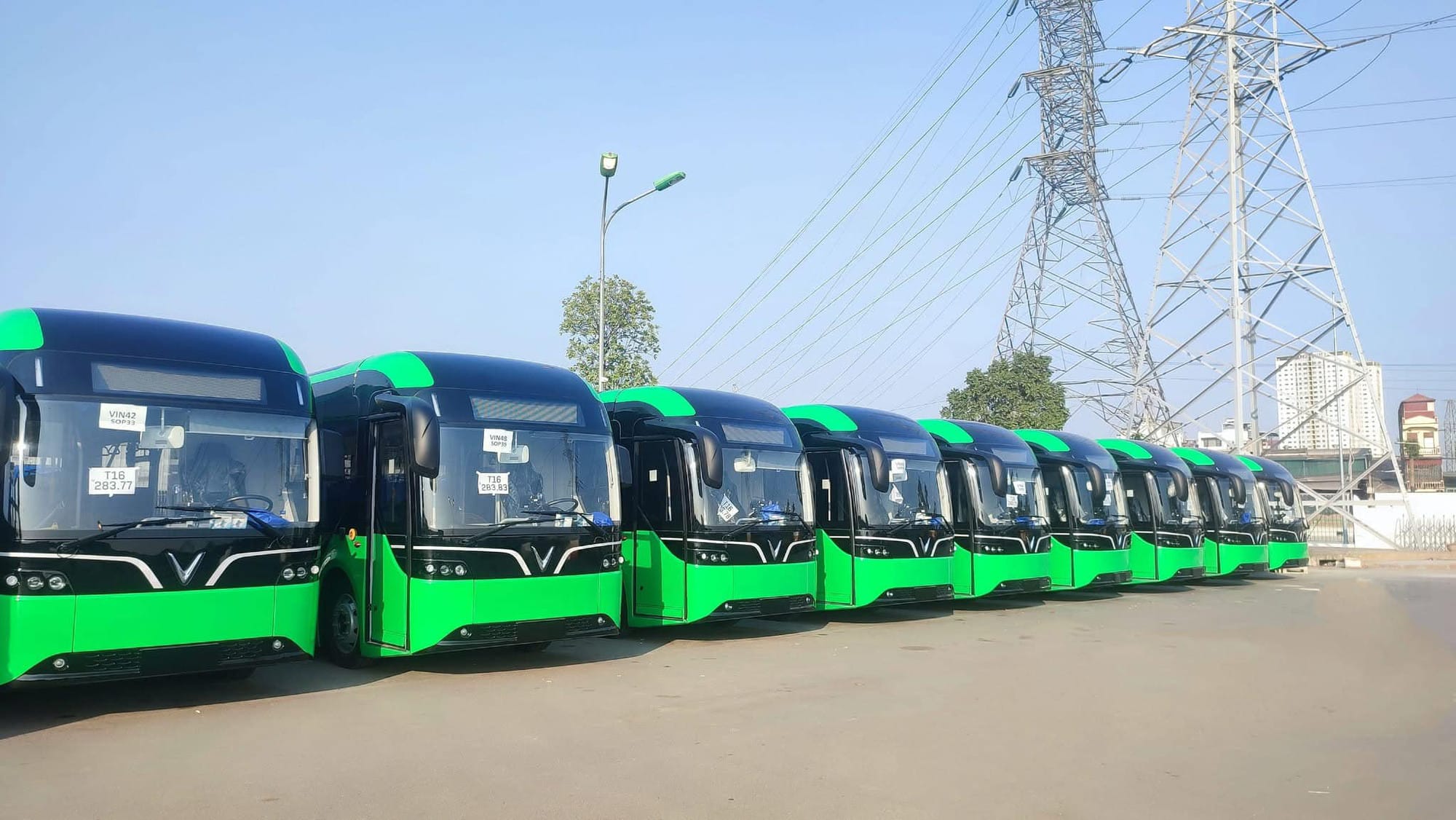 Xe bus điện VinFast chuẩn bị ra mắt tại Hà Nội