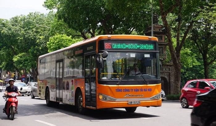 Xe buýt chất lượng cao tuyến 86 từ Ga Hà Nội đi Nội Bài