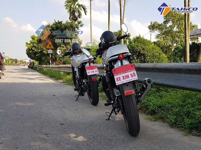 xe chưa có biển số và biển số tạm thời