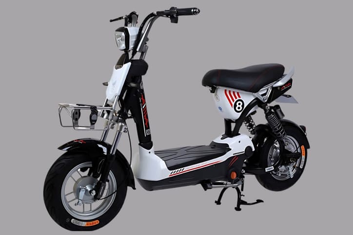 Xe đạp điện Aiwa Đài Loan với thiết kế nhỏ gọn, phù hợp di chuyển trong đô thị