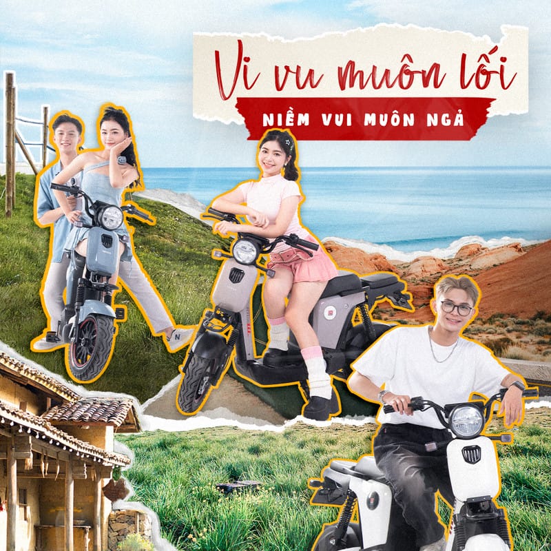 Xe điện OSAKAR Mandi là lựa chọn lý tưởng giúp học sinh cấp 3 thể hiện phong cách riêng, di chuyển linh hoạt