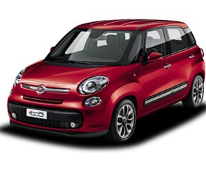 Xe Fiat với thiết kế nhỏ gọn và tiện lợi
